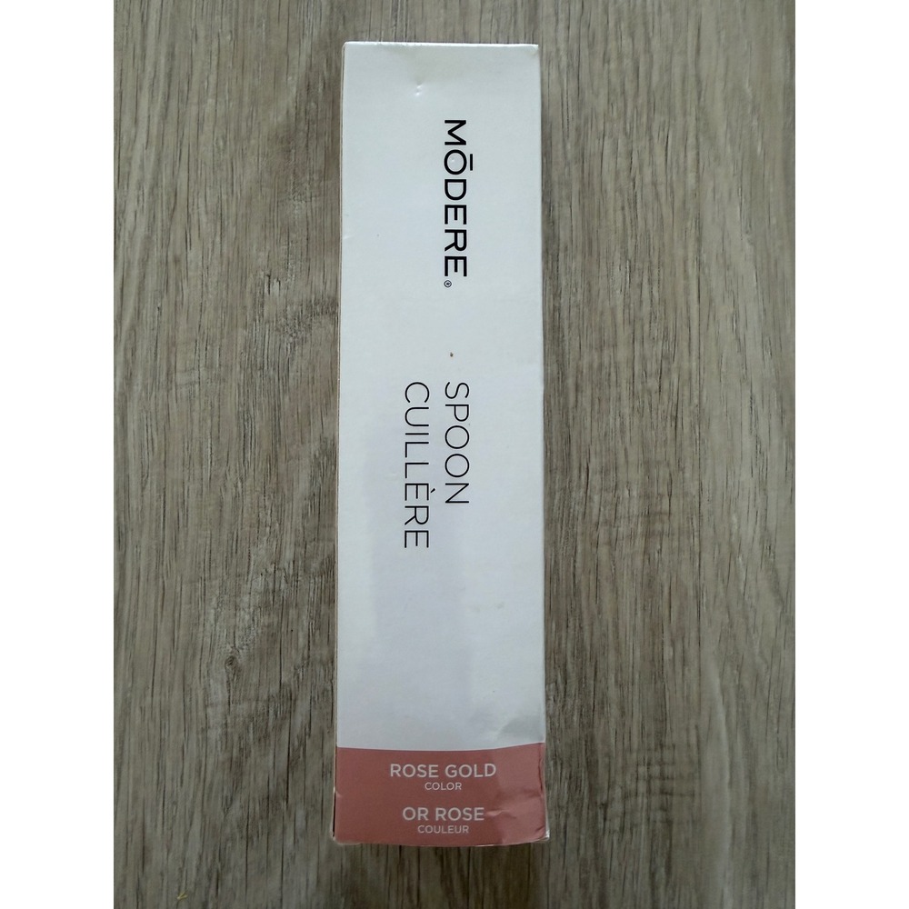 Modere Spoon Unisex OS Rose Gold Live Clean Live Lean Engraved Metal Utensil